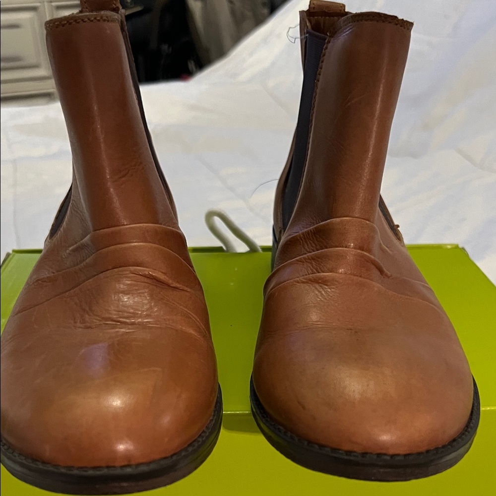 Men's Brown Leather Ankle Boots